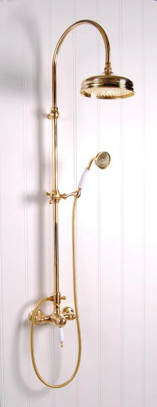Duschset - Maxima Classic med Oxford termostatblandare mÀssing - Image 3