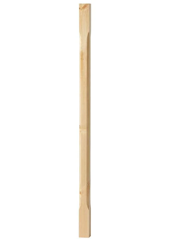 Fasad stolpe - RĂ€ckespelare 910 x 40 mm furu