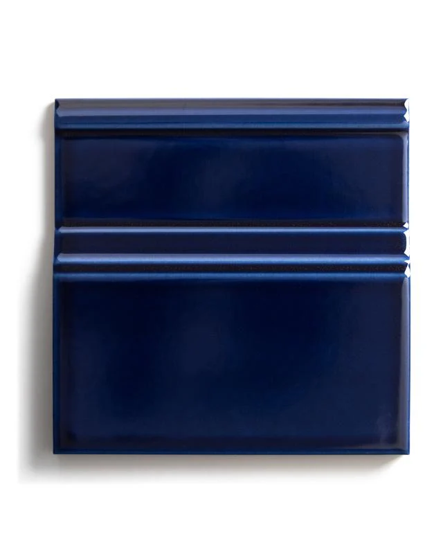Kakel Victoria - Golvsockel list 15 x 15 cm ultramarinblÄ