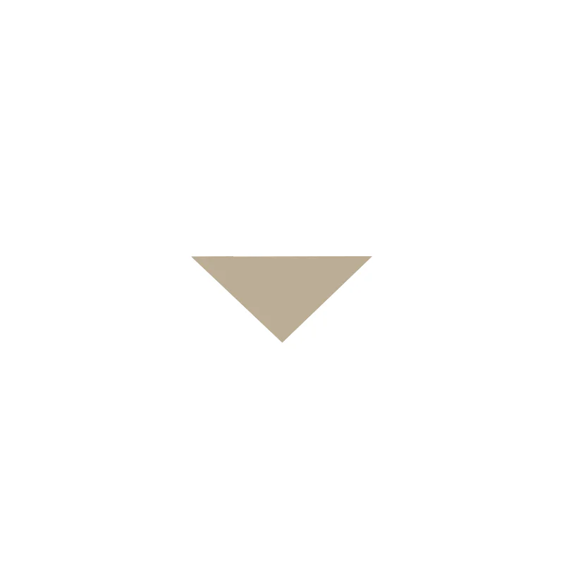 Klinker - Triangel 3,5/3,5/5 cm linne