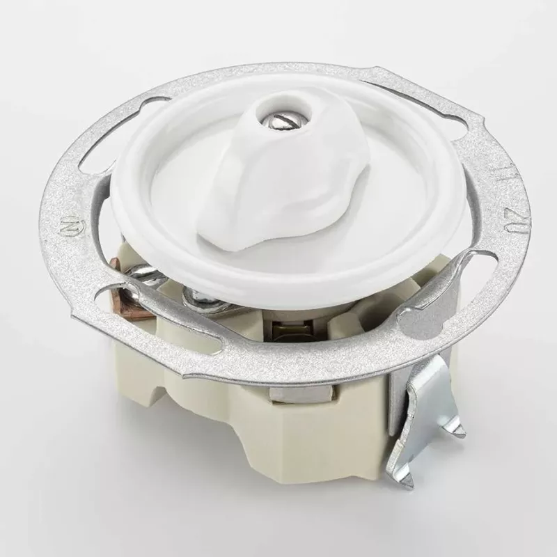 Strömbrytare rund duroplast - Korsströmbrytare (vrid) - Image 3