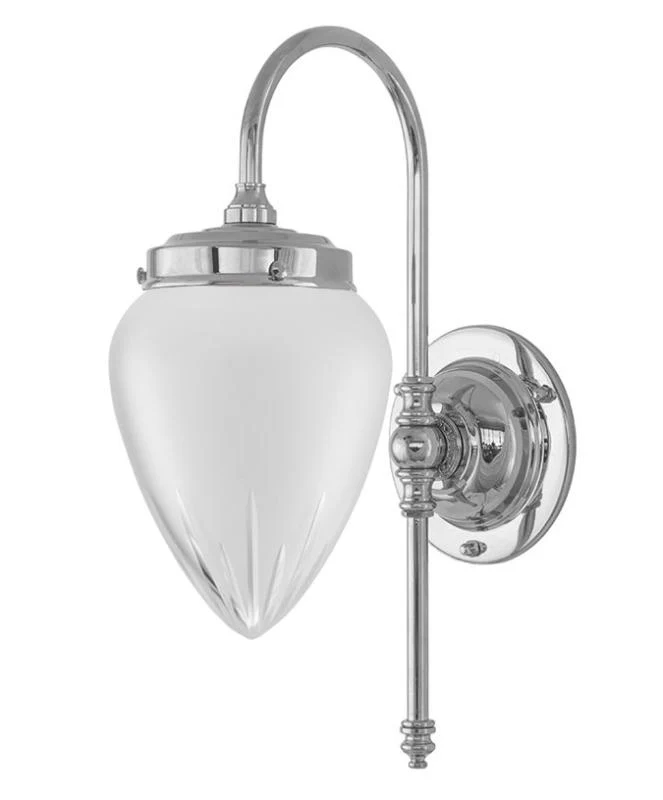 VĂ€gglampa - Blomberg 80 nickel, matt droppe