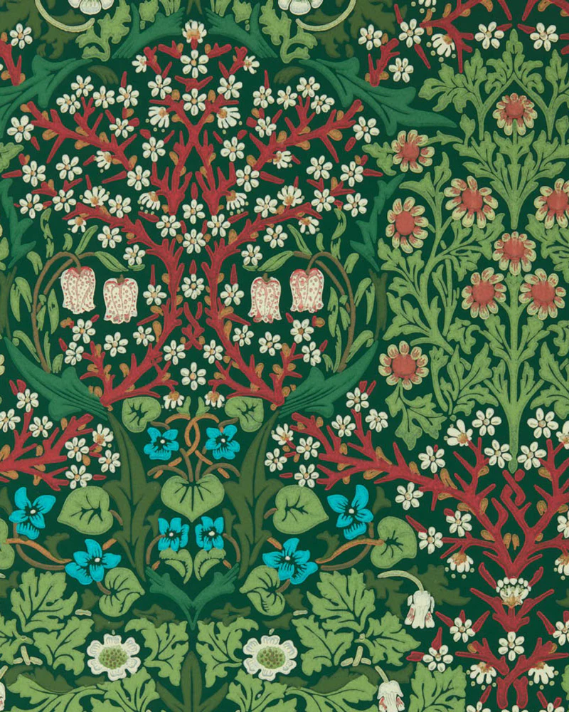 William Morris & Co. Tapet - Blackthorn autumn